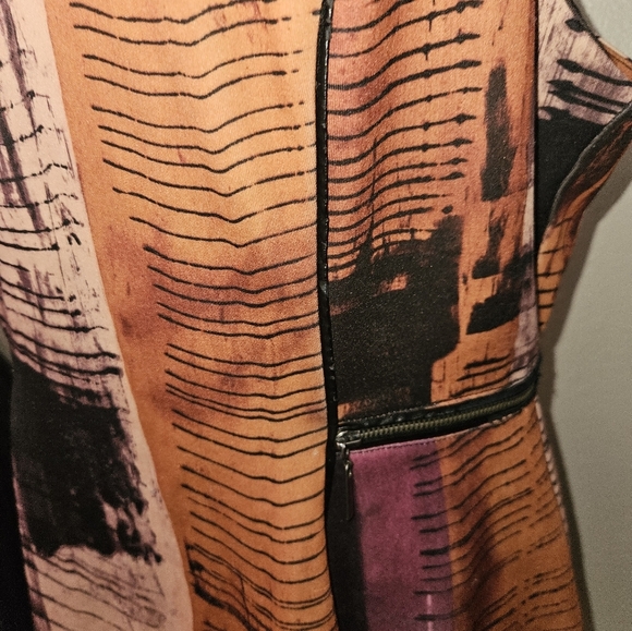 Bar III Womans Sleeveless Multi Colored Dress Size XXL - Picture 4 of 12